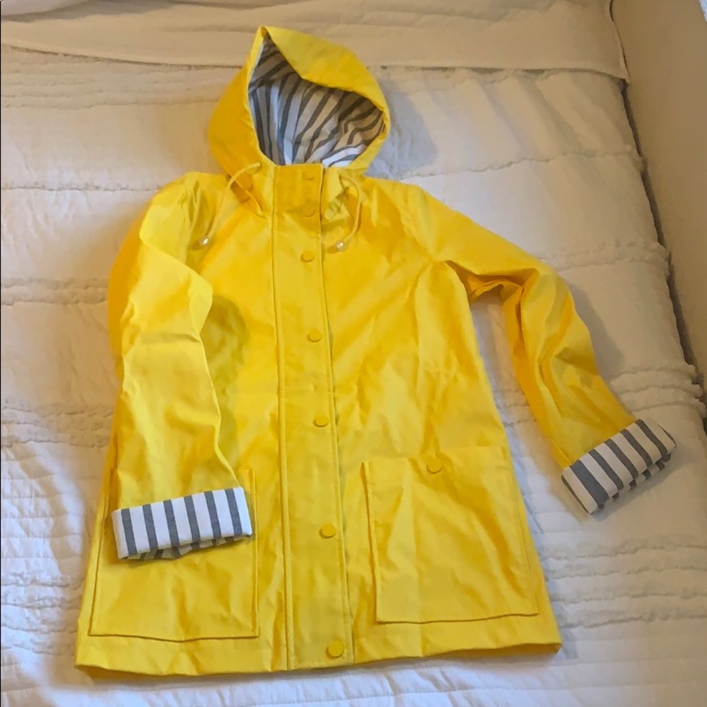 Topshop Yellow Raincoat